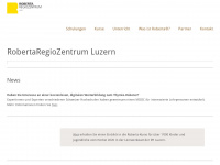 rrz-luzern.ch Webseite Vorschau