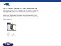 siag-automobile.ch Webseite Vorschau
