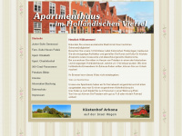 apartmenthaus-potsdam.com Webseite Vorschau