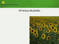 gruene-maikima.de Webseite Vorschau