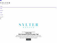 sylter-marken.de Webseite Vorschau