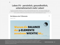 leben-fit.blogspot.com Webseite Vorschau