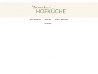 hofkueche.at Webseite Vorschau