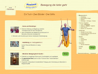 bewegungstuch.com Webseite Vorschau