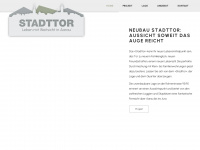 stadttor-aarau.ch Webseite Vorschau