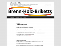 brenn-holz-briketts.de Webseite Vorschau