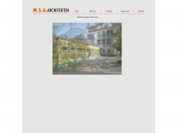 msa-architekten.de Webseite Vorschau