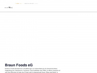 braun-foods.de Webseite Vorschau