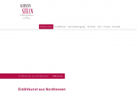 kirstenstein-erzaehlkunst.de Webseite Vorschau