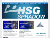 hsg-spradow.com Webseite Vorschau