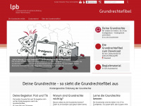 grundrechte-fibel.de Webseite Vorschau