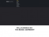 viamusic.de Webseite Vorschau