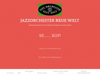 jazzorchesterneuewelt.com Webseite Vorschau