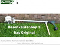 rasenkantenboy.com Webseite Vorschau