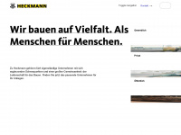 heckmann-bauen.de Webseite Vorschau