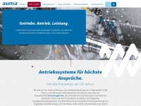 auma-drives.com Webseite Vorschau