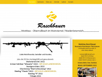 raschbauer.com Webseite Vorschau