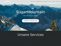 sugarmountain.ch Webseite Vorschau