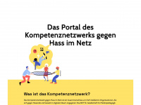 kompetenznetzwerk-hass-im-netz.de Webseite Vorschau