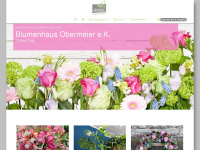blumenhaus-obermeier-shop.de Webseite Vorschau