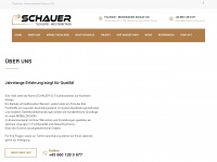 tischlerei-schauer.at Webseite Vorschau