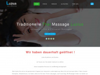 thai-massage-luzius.de Webseite Vorschau