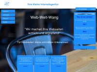 web-welt-wang.de Webseite Vorschau