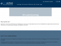 scan-3d.de Webseite Vorschau