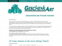 geschenk-art.ch Webseite Vorschau