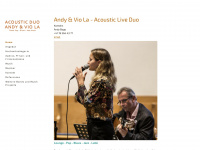 acoustic-live-duo.ch Webseite Vorschau