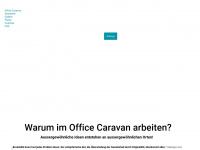 officecaravan.ch Webseite Vorschau