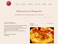 restaurant-zum-rosengarten.de Webseite Vorschau