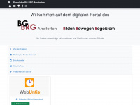 portal.bgamstetten.ac.at Webseite Vorschau