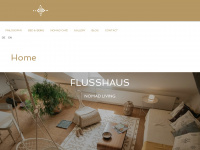 flusshaus.ch Webseite Vorschau