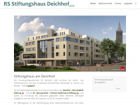 stiftungshaus-deichhof.de Webseite Vorschau