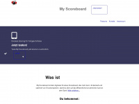 myscoreboard.org Webseite Vorschau
