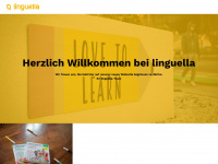 linguella.ch Webseite Vorschau