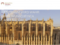 wunschfinca-mallorca.de Webseite Vorschau