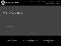 warriors-home.com Webseite Vorschau