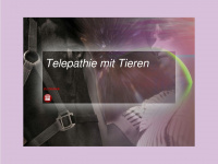 telepathie-mit-tieren.de Webseite Vorschau