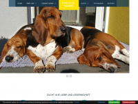 paradisehound.at Webseite Vorschau