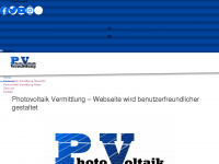 photovoltaik-vermittlung.de Webseite Vorschau