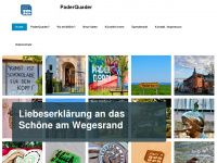 pader-quader.de Webseite Vorschau