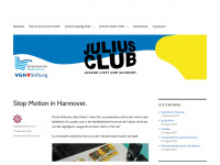 juliusclub.org Webseite Vorschau