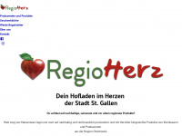 regioherz.ch Webseite Vorschau