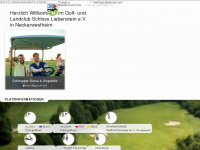 golfclub-liebenstein.de Webseite Vorschau