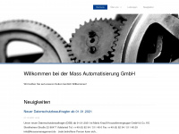 mass-automatisierung.de Webseite Vorschau