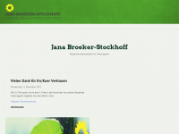 jana-broeker-ostercappeln.de Webseite Vorschau