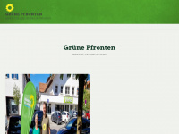 gruene-pfronten.de Webseite Vorschau