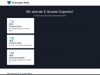 escooter-held.de Webseite Vorschau